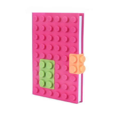KLOCKOWY NOTES CIEMNY RÓŻOWY KLOCKOWY NOTES CIEMNY RÓŻOWY