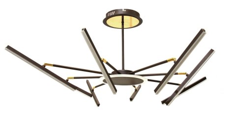 LAMPA DEKORACYJNA SUFIT 38W + PILOT - BRĄZ - ZŁOTO DL-F07 LAMPA DEKORACYJNA SUFIT 38W + PILOT - BRĄZ - ZŁOTO DL-F07