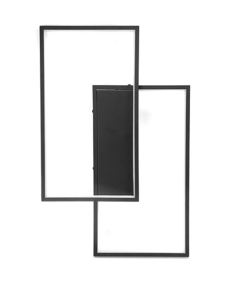 Lampa Dekoracyjna LED kolor czarny Modern 48W + Pilot DL-A02 Lampa Dekoracyjna LED kolor czarny Modern 48W + Pilot DL-A02