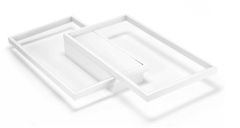 Lampa Sufitowa Dekoracyjna LED kolor biały Modern 48W + Pilot Lampa Sufitowa Dekoracyjna LED kolor biały Modern 48W + Pilot
