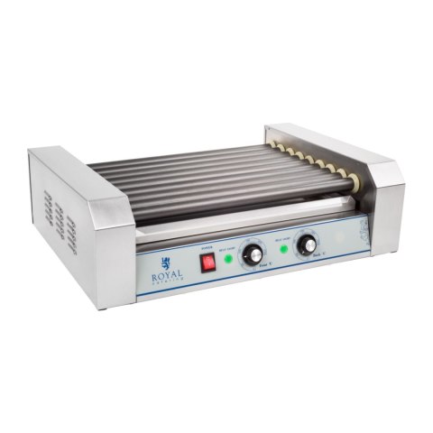 Grill rolkowy z szybą Roller grill z rolkami z teflonu 9T Grill rolkowy z szybą Roller grill z rolkami z teflonu 9T