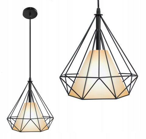 LAMPA LED DIAMENT BIAŁY KLOSZ E27 LAMPA LED DIAMENT BIAŁY KLOSZ E27