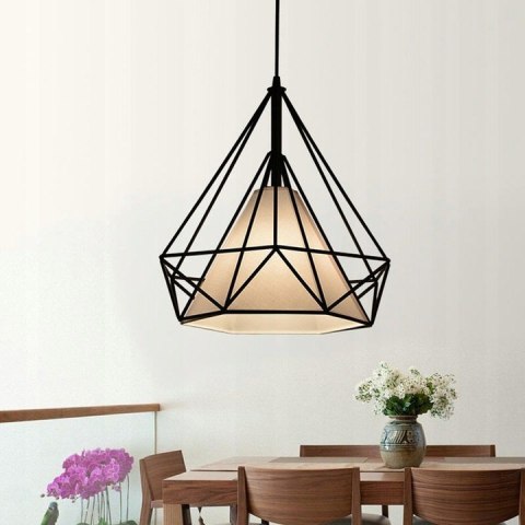 LAMPA LED DIAMENT BIAŁY KLOSZ E27 LAMPA LED DIAMENT BIAŁY KLOSZ E27