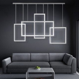 Lampa Led Wiszące Prostokąty 75W biała 4000K DL-G04