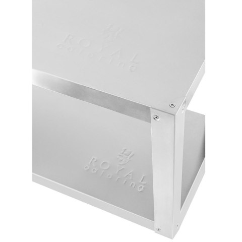 Półka wisząca ścienna podwójna 38 x 120 x 50 cm Royal Catering Półka wisząca ścienna podwójna 38 x 120 x 50 cm Royal Catering