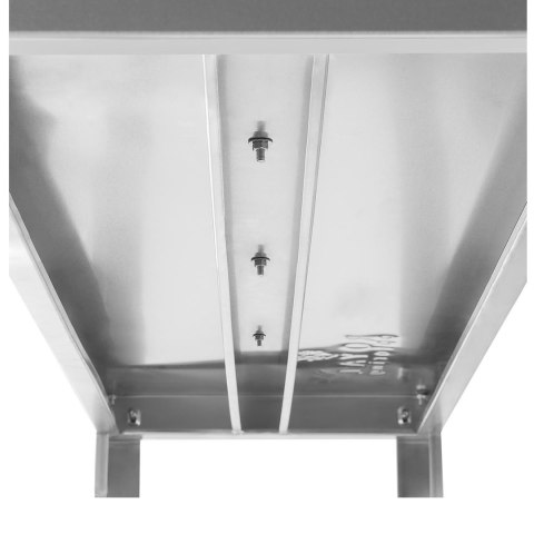Półka wisząca ścienna podwójna 38 x 120 x 50 cm Royal Catering Półka wisząca ścienna podwójna 38 x 120 x 50 cm Royal Catering