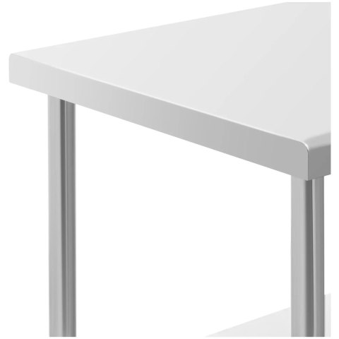 Stół blat roboczy na kółkach 2 poziomy 60 x 60 cm STAL do 120 kg Stół blat roboczy na kółkach 2 poziomy 60 x 60 cm STAL do 120 kg