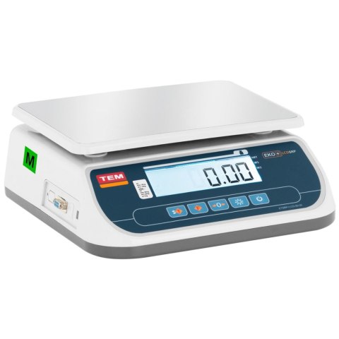 Waga sklepowa handlowa 30 kg / 10 g LCD LEGALIZACJA Waga sklepowa handlowa 30 kg / 10 g LCD LEGALIZACJA