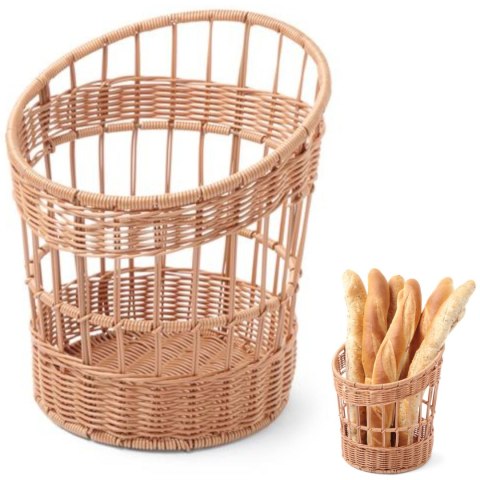Kosz sklepowy na bagietki pieczywo 305x320x350 mm - Hendi 426517 Kosz sklepowy na bagietki pieczywo 305x320x350 mm - Hendi 426517