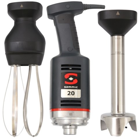 Mikser blender ręczny z ramieniem miksującym i ubijającym MB-21 300 W - Sammic 3030634 Mikser blender ręczny z ramieniem miksującym i ubijającym MB-21 300 W - Sammic 3030634