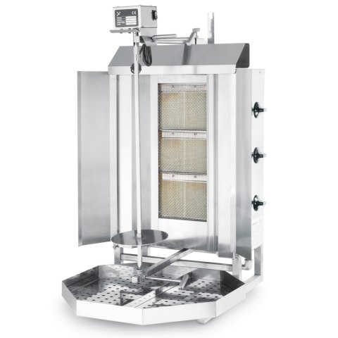 Opiekacz do kebaba gyrosa gazowy Profi Line 7200W Hendi 143087 Opiekacz do kebaba gyrosa gazowy Profi Line 7200W Hendi 143087