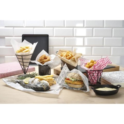 Podkładka z papieru pergaminowego nadruk KUCHNIA 500 szt. 420x275 mm - Hendi 678145 Podkładka z papieru pergaminowego nadruk KUCHNIA 500 szt. 420x275 mm - Hendi 678145