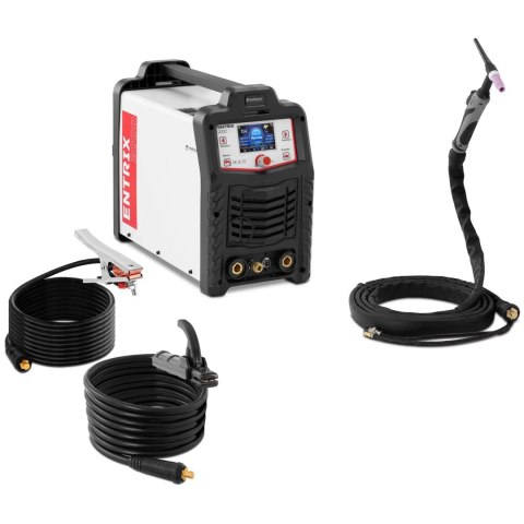 Spawarka cyfrowa do aluminium ENTRIX TIG MMA HF AC/DC Puls 200A Spawarka cyfrowa do aluminium ENTRIX TIG MMA HF AC/DC Puls 200A