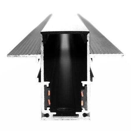 Szyna magnetyczna podtynkowa LL-20D 300cm czarna Szyna magnetyczna podtynkowa LL-20D 300cm czarna