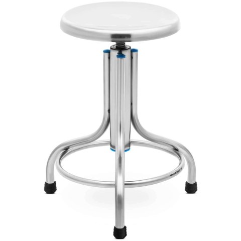 Taboret stołek laboratoryjny warsztatowy ze stali nierdzewnej 45-60 cm do 150 kg Taboret stołek laboratoryjny warsztatowy ze stali nierdzewnej 45-60 cm do 150 kg