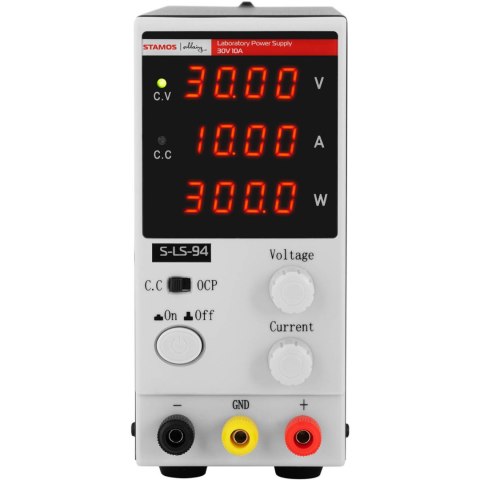 Zasilacz laboratoryjny serwisowy 0-30 V 0-10 A DC 300 W LED Zasilacz laboratoryjny serwisowy 0-30 V 0-10 A DC 300 W LED