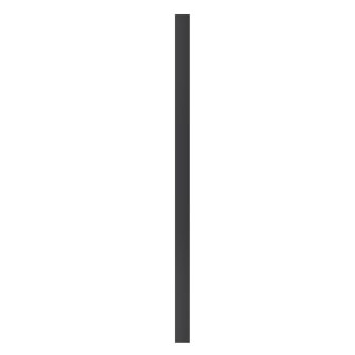 Zewnętrzny Kinkiet Elewacyjny LED 100cm UNO-BH-018 18W 3000K Czarny