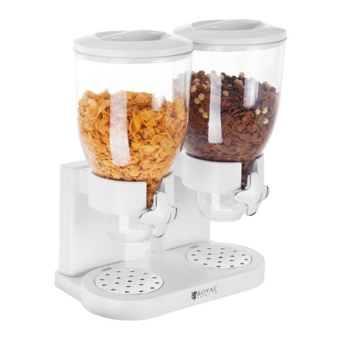 Dozownik dyspenser do produktów sypkich płatków muesli bakalii kawy 2 x 3.5L Dozownik dyspenser do produktów sypkich płatków muesli bakalii kawy 2 x 3.5L