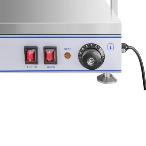 Elektryczna płyta taca grzewcza kompaktowa 3 lampy halogenowe 1550W 230V Elektryczna płyta taca grzewcza kompaktowa 3 lampy halogenowe 1550W 230V