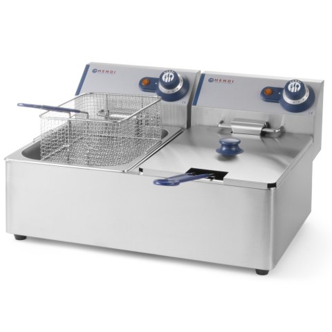 Frytownica frytkownica podwójna Blue Line 230V 2x3300W 2x6L Frytownica frytkownica podwójna Blue Line 230V 2x3300W 2x6L