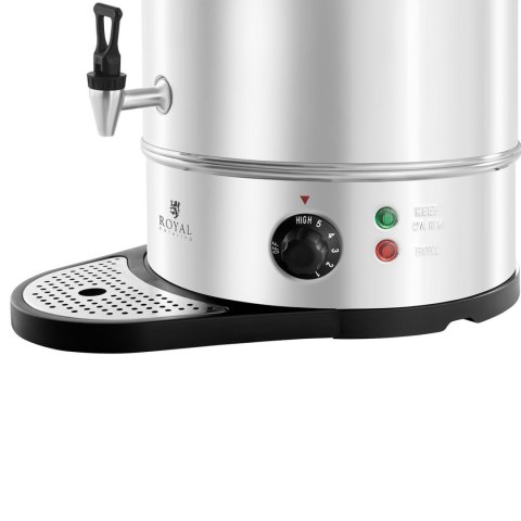 Warnik podgrzewacz z kratką ociekową do wody grzańca stal nierdzewna 230V 30L Warnik podgrzewacz z kratką ociekową do wody grzańca stal nierdzewna 230V 30L