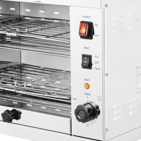 Opiekacz toster salamander do zapiekanek 3200 W Opiekacz toster salamander do zapiekanek 3200 W