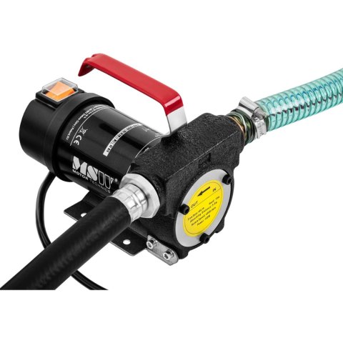 Pompa elektryczna do spuszczania paliwa oleju napędowego ZESTAW IP55 12 V 155 W 40 l/min Pompa elektryczna do spuszczania paliwa oleju napędowego ZESTAW IP55 12 V 155 W 40 l/min