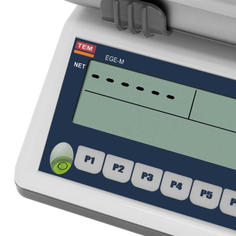 Waga sklepowa handlowa interfejs RS232 PLU 30 kg / 10 g LCD M LEGALIZACJA Waga sklepowa handlowa interfejs RS232 PLU 30 kg / 10 g LCD M LEGALIZACJA
