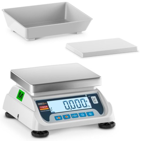Waga stołowa 2 platformy interfejs RS232 3 kg / 1 g LCD M LEGALIZACJA Waga stołowa 2 platformy interfejs RS232 3 kg / 1 g LCD M LEGALIZACJA