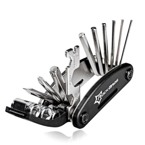 16w1 Narzędzie wielofunkcyjne MultiTool do naprawy rowerów - czarne 16w1 Narzędzie wielofunkcyjne MultiTool do naprawy rowerów - czarne