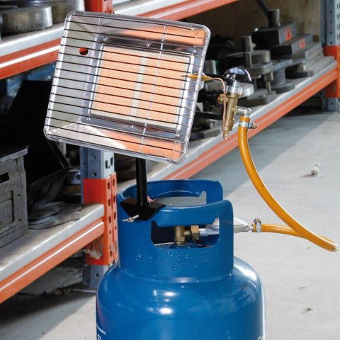 Grzejnik promiennik ciepła BRI na butlę gazową PB LPG Grzejnik promiennik ciepła BRI na butlę gazową PB LPG
