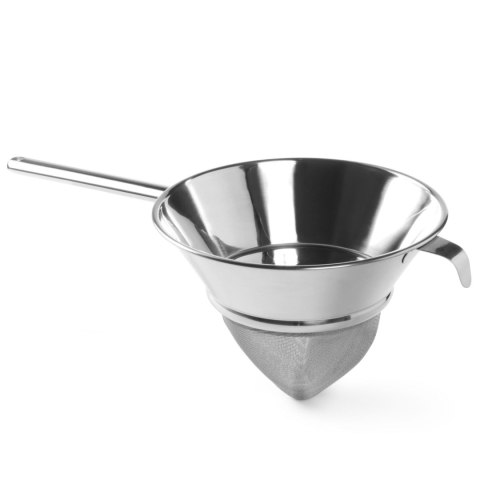 Sito chińskie stożkowe z gęstą siatką ze stali śr. 245mm - Hendi 647561 Sito chińskie stożkowe z gęstą siatką ze stali śr. 245mm - Hendi 647561