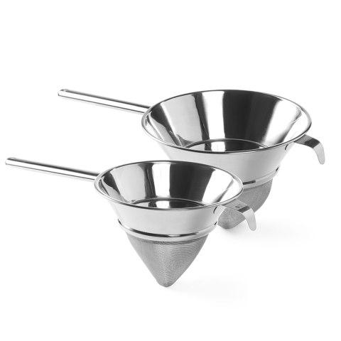 Sito chińskie stożkowe z gęstą siatką ze stali śr. 245mm - Hendi 647561 Sito chińskie stożkowe z gęstą siatką ze stali śr. 245mm - Hendi 647561