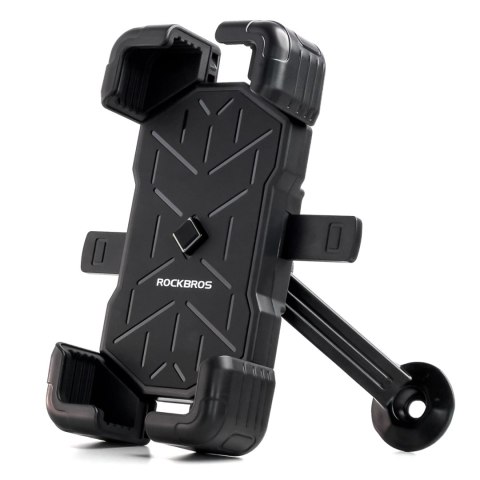 Uchwyt na telefon 4.5-7.2 do motocykla obrotowy 360 - czarny Uchwyt na telefon 4.5-7.2 do motocykla obrotowy 360 - czarny