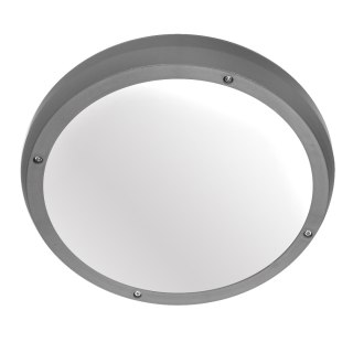 Plafon ścienny zewnętrzny PIR P3001-E27-S 2xE27 antracyt