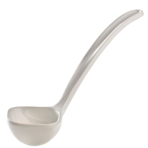 Chochelka do sosu z melaminy poj. 0.4L dł. 170mm biała - Hendi 563632 Chochelka do sosu z melaminy poj. 0.4L dł. 170mm biała - Hendi 563632