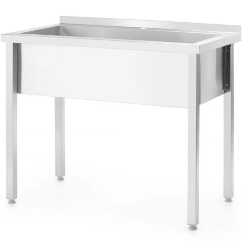 Basen zlew gastronomiczny jednokomorowy Budget Line STAL 800 x 600 x 850 cm - Hendi 811009 Basen zlew gastronomiczny jednokomorowy Budget Line STAL 800 x 600 x 850 cm - Hendi 811009