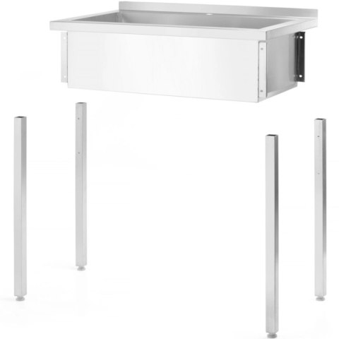 Basen zlew gastronomiczny jednokomorowy Budget Line STAL 800 x 600 x 850 cm - Hendi 811009 Basen zlew gastronomiczny jednokomorowy Budget Line STAL 800 x 600 x 850 cm - Hendi 811009