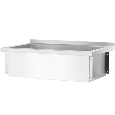 Basen zlew gastronomiczny jednokomorowy Budget Line STAL 800 x 600 x 850 cm - Hendi 811009 Basen zlew gastronomiczny jednokomorowy Budget Line STAL 800 x 600 x 850 cm - Hendi 811009