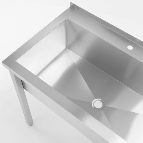 Basen zlew gastronomiczny jednokomorowy Budget Line STAL 800 x 600 x 850 cm - Hendi 811009 Basen zlew gastronomiczny jednokomorowy Budget Line STAL 800 x 600 x 850 cm - Hendi 811009