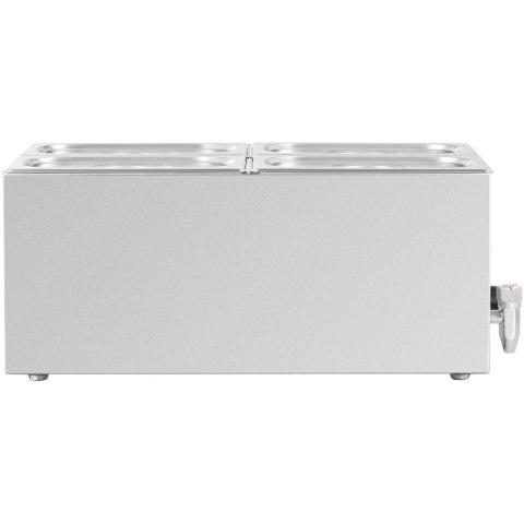 Bemar podgrzewacz elektryczny z kranem 4 x GN 1/4 600 W Bemar podgrzewacz elektryczny z kranem 4 x GN 1/4 600 W