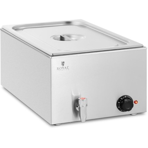 Bemar podgrzewacz elektryczny z kranem GN 1/1 600 W Bemar podgrzewacz elektryczny z kranem GN 1/1 600 W