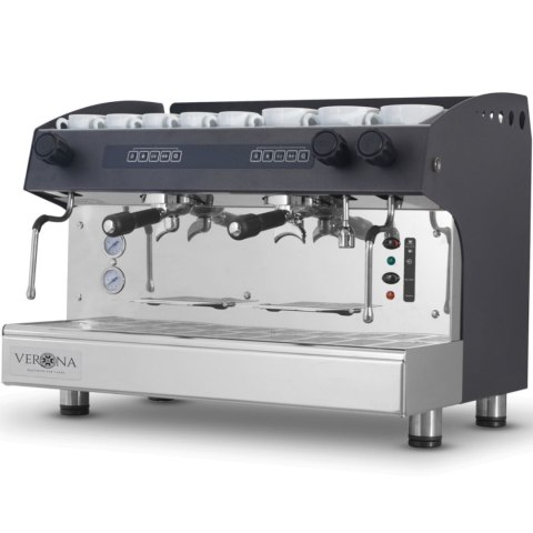 Ekspres do kawy kolbowy automatyczny 2-grupowy JULIA 3700 W Ekspres do kawy kolbowy automatyczny 2-grupowy JULIA 3700 W