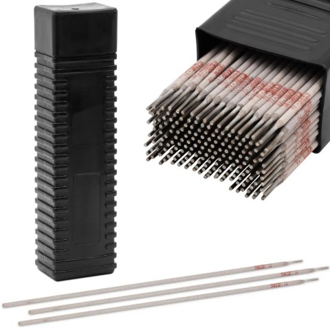 Elektrody spawalnicze E316L-17 do stali AISI 316/317 śr. 2.5 x 350 mm - zestaw 5 kg Elektrody spawalnicze E316L-17 do stali AISI 316/317 śr. 2.5 x 350 mm - zestaw 5 kg
