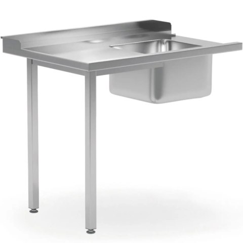 Stół załadowczy do zmywarek ze zlewem 1200 x 700 x 850 mm - LEWY Stół załadowczy do zmywarek ze zlewem 1200 x 700 x 850 mm - LEWY