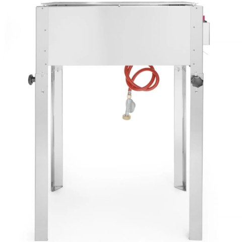 Grill gazowy z patelnią Grill Master Mini 290x480mm 5.8kW- Hendi 154700