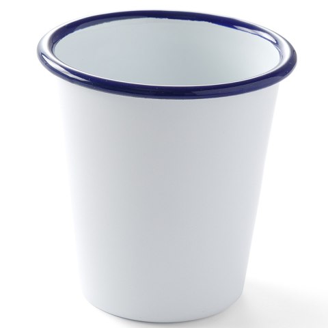 Kubek emaliowany biały 400ml Hendi 621332 Kubek emaliowany biały 400ml Hendi 621332