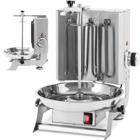 Opiekacz grill do kebaba gyrosa elektryczny do 8 kg mięsa 2000 W Opiekacz grill do kebaba gyrosa elektryczny do 8 kg mięsa 2000 W