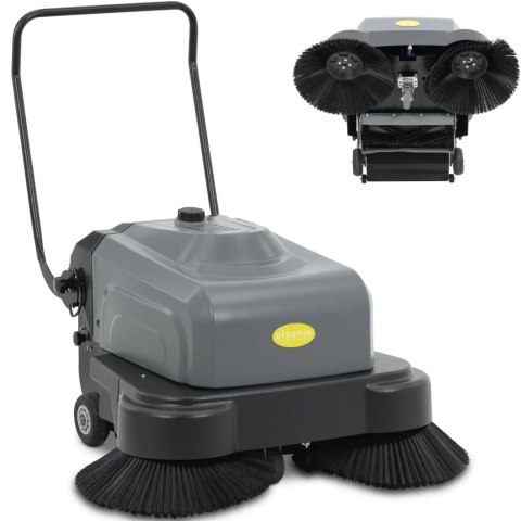 Zamiatarka akumulatorowa 2 szczotki 46 cm 4000 m2/h