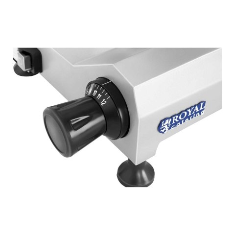 Krajalnica elektryczna do wędlin i sera z ostrzałką 150W śr. 250mm Krajalnica elektryczna do wędlin i sera z ostrzałką 150W śr. 250mm